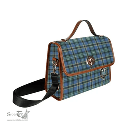 Scottish Canvas Bag Hope Clan Clan Tartan Waterproof Canvas Bag - Crest Classic Scottish Plaid Tartan Plaid