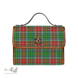 Scottish Canvas Bag Muirhead Clan Tartan Waterproof Canvas Bag - Classic Scottish Plaid Tartan Plaid