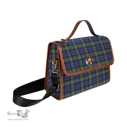 Scottish Canvas Bag Baird Modern Clan Tartan Waterproof Canvas Bag - Classic Scottish Plaid Tartan Plaid
