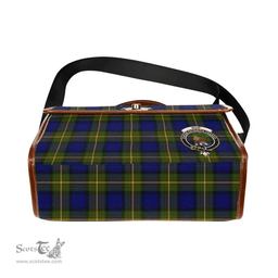 Scottish Canvas Bag Muir Clan Clan Tartan Waterproof Canvas Bag - Crest Classic Scottish Plaid Tartan Plaid
