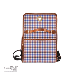 Scottish Canvas Bag Boswell Clan Clan Tartan Waterproof Canvas Bag - Crest Classic Scottish Plaid Tartan Plaid