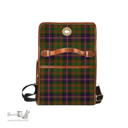 Scottish Canvas Bag Cochrane Clan Clan Tartan Waterproof Canvas Bag - Crest Classic Scottish Plaid Tartan Plaid