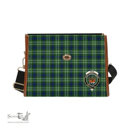 Scottish Canvas Bag Mow Clan Clan Tartan Waterproof Canvas Bag - Crest Classic Scottish Plaid Tartan Plaid