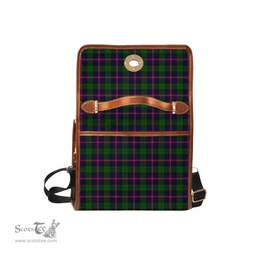 Scottish Canvas Bag Urquhart Clan Clan Tartan Waterproof Canvas Bag - Crest Classic Scottish Plaid Tartan Plaid