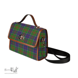Scottish Canvas Bag Stewart of Appin Hunting Modern Clan Tartan Waterproof Canvas Bag - Classic Scottish Plaid Tartan Plaid