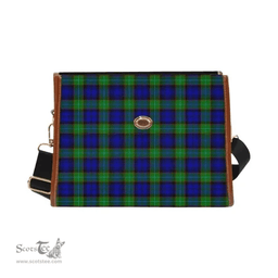 Scottish Canvas Bag Sempill Modern Clan Tartan Waterproof Canvas Bag - Classic Scottish Plaid Tartan Plaid