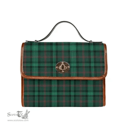 Scottish Canvas Bag Ross Hunting Modern Clan Tartan Waterproof Canvas Bag - Classic Scottish Plaid Tartan Plaid