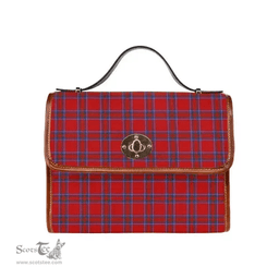Scottish Canvas Bag Inverness District Clan Tartan Waterproof Canvas Bag - Classic Scottish Plaid Tartan Plaid