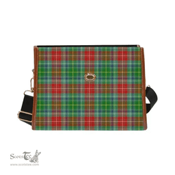 Scottish Canvas Bag Muirhead Clan Tartan Waterproof Canvas Bag - Classic Scottish Plaid Tartan Plaid
