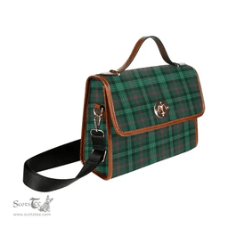 Scottish Canvas Bag Ross Hunting Modern Clan Tartan Waterproof Canvas Bag - Classic Scottish Plaid Tartan Plaid