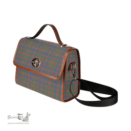 Scottish Canvas Bag MacIntyre Ancient Clan Tartan Waterproof Canvas Bag - Classic Scottish Plaid Tartan Plaid