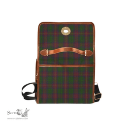 Scottish Canvas Bag Cairns Clan Tartan Waterproof Canvas Bag - Classic Scottish Plaid Tartan Plaid