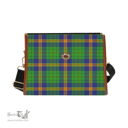 Scottish Canvas Bag New Mexico Clan Tartan Waterproof Canvas Bag - Classic Scottish Plaid Tartan Plaid