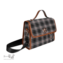 Scottish Canvas Bag Moffat Clan Clan Tartan Waterproof Canvas Bag - Crest Classic Scottish Plaid Tartan Plaid