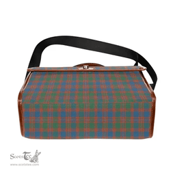 Scottish Canvas Bag MacIntyre Ancient Clan Tartan Waterproof Canvas Bag - Classic Scottish Plaid Tartan Plaid