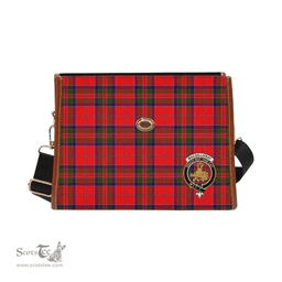 Scottish Canvas Bag MacGillivray Clan Clan Tartan Waterproof Canvas Bag - Crest Classic Scottish Plaid Tartan Plaid