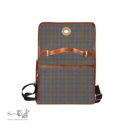Scottish Canvas Bag MacIntyre Ancient Clan Tartan Waterproof Canvas Bag - Classic Scottish Plaid Tartan Plaid