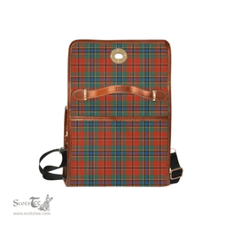 Scottish Canvas Bag MacLean of Duart Ancient Clan Tartan Waterproof Canvas Bag - Classic Scottish Plaid Tartan Plaid