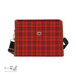 Scottish Canvas Bag MacColl Modern Clan Tartan Waterproof Canvas Bag - Classic Scottish Plaid Tartan Plaid