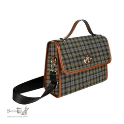Scottish Canvas Bag Campbell Argyll Weathered Clan Tartan Waterproof Canvas Bag - Classic Scottish Plaid Tartan Plaid