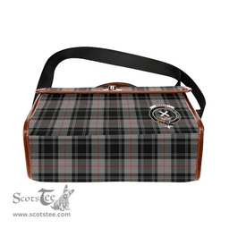Scottish Canvas Bag Moffat Clan Clan Tartan Waterproof Canvas Bag - Crest Classic Scottish Plaid Tartan Plaid