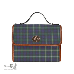 Scottish Canvas Bag Campbell Argyll Modern Clan Tartan Waterproof Canvas Bag - Classic Scottish Plaid Tartan Plaid