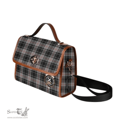 Scottish Canvas Bag Moffat Clan Clan Tartan Waterproof Canvas Bag - Crest Classic Scottish Plaid Tartan Plaid