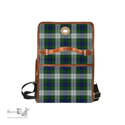 Scottish Canvas Bag Blackwatch Dress Modern Clan Tartan Waterproof Canvas Bag - Classic Scottish Plaid Tartan Plaid