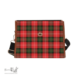 Scottish Canvas Bag Nesbitt Modern Clan Tartan Waterproof Canvas Bag - Classic Scottish Plaid Tartan Plaid