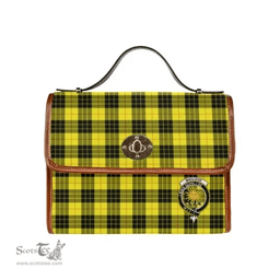 Scottish Canvas Bag MacLeod of Lewis Clan Clan Tartan Waterproof Canvas Bag - Crest Classic Scottish Plaid Tartan Plaid