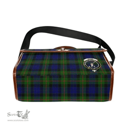 Scottish Canvas Bag Gunn Clan Clan Tartan Waterproof Canvas Bag - Crest Classic Scottish Plaid Tartan Plaid