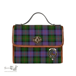 Scottish Canvas Bag Blair Clan Clan Tartan Waterproof Canvas Bag - Crest Classic Scottish Plaid Tartan Plaid