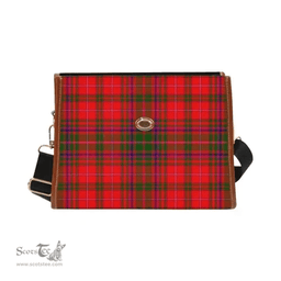 Scottish Canvas Bag MacDougall Modern Clan Tartan Waterproof Canvas Bag - Classic Scottish Plaid Tartan Plaid