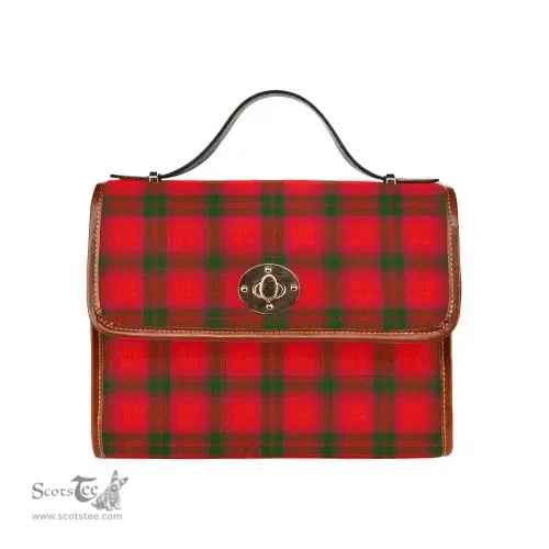 Scottish Canvas Bag MacNab Modern Clan Tartan Waterproof Canvas Bag - Classic Scottish Plaid Tartan Plaid