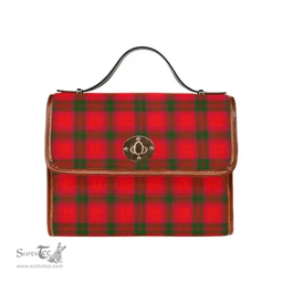 Scottish Canvas Bag MacNab Modern Clan Tartan Waterproof Canvas Bag - Classic Scottish Plaid Tartan Plaid