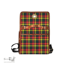 Scottish Canvas Bag Dewar Clan Clan Tartan Waterproof Canvas Bag - Crest Classic Scottish Plaid Tartan Plaid