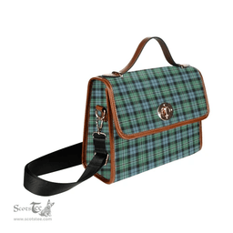 Scottish Canvas Bag Melville Clan Tartan Waterproof Canvas Bag - Classic Scottish Plaid Tartan Plaid