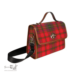 Scottish Canvas Bag MacDougall Modern Clan Tartan Waterproof Canvas Bag - Classic Scottish Plaid Tartan Plaid