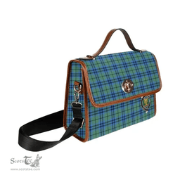 Scottish Canvas Bag Falconer Clan Clan Tartan Waterproof Canvas Bag - Crest Classic Scottish Plaid Tartan Plaid