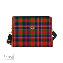Scottish Canvas Bag MacPherson Modern Clan Tartan Waterproof Canvas Bag - Classic Scottish Plaid Tartan Plaid