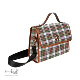 Scottish Canvas Bag Stewart Dress Modern Clan Tartan Waterproof Canvas Bag - Classic Scottish Plaid Tartan Plaid
