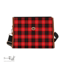 Scottish Canvas Bag Cunningham Modern Clan Tartan Waterproof Canvas Bag - Classic Scottish Plaid Tartan Plaid