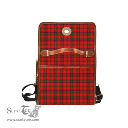 Scottish Canvas Bag MacColl Modern Clan Tartan Waterproof Canvas Bag - Classic Scottish Plaid Tartan Plaid