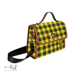 Scottish Canvas Bag MacLeod of Lewis Clan Clan Tartan Waterproof Canvas Bag - Crest Classic Scottish Plaid Tartan Plaid