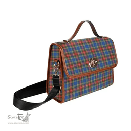 Scottish Canvas Bag MacBeth Modern Clan Tartan Waterproof Canvas Bag - Classic Scottish Plaid Tartan Plaid