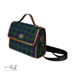 Scottish Canvas Bag Campbell Modern Clan Tartan Waterproof Canvas Bag - Classic Scottish Plaid Tartan Plaid