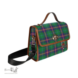 Scottish Canvas Bag Young Clan Clan Tartan Waterproof Canvas Bag - Crest Classic Scottish Plaid Tartan Plaid