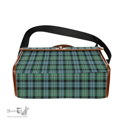 Scottish Canvas Bag Melville Clan Tartan Waterproof Canvas Bag - Classic Scottish Plaid Tartan Plaid