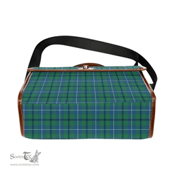Scottish Canvas Bag Douglas Ancient Clan Tartan Waterproof Canvas Bag - Classic Scottish Plaid Tartan Plaid