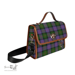 Scottish Canvas Bag Blair Clan Clan Tartan Waterproof Canvas Bag - Crest Classic Scottish Plaid Tartan Plaid